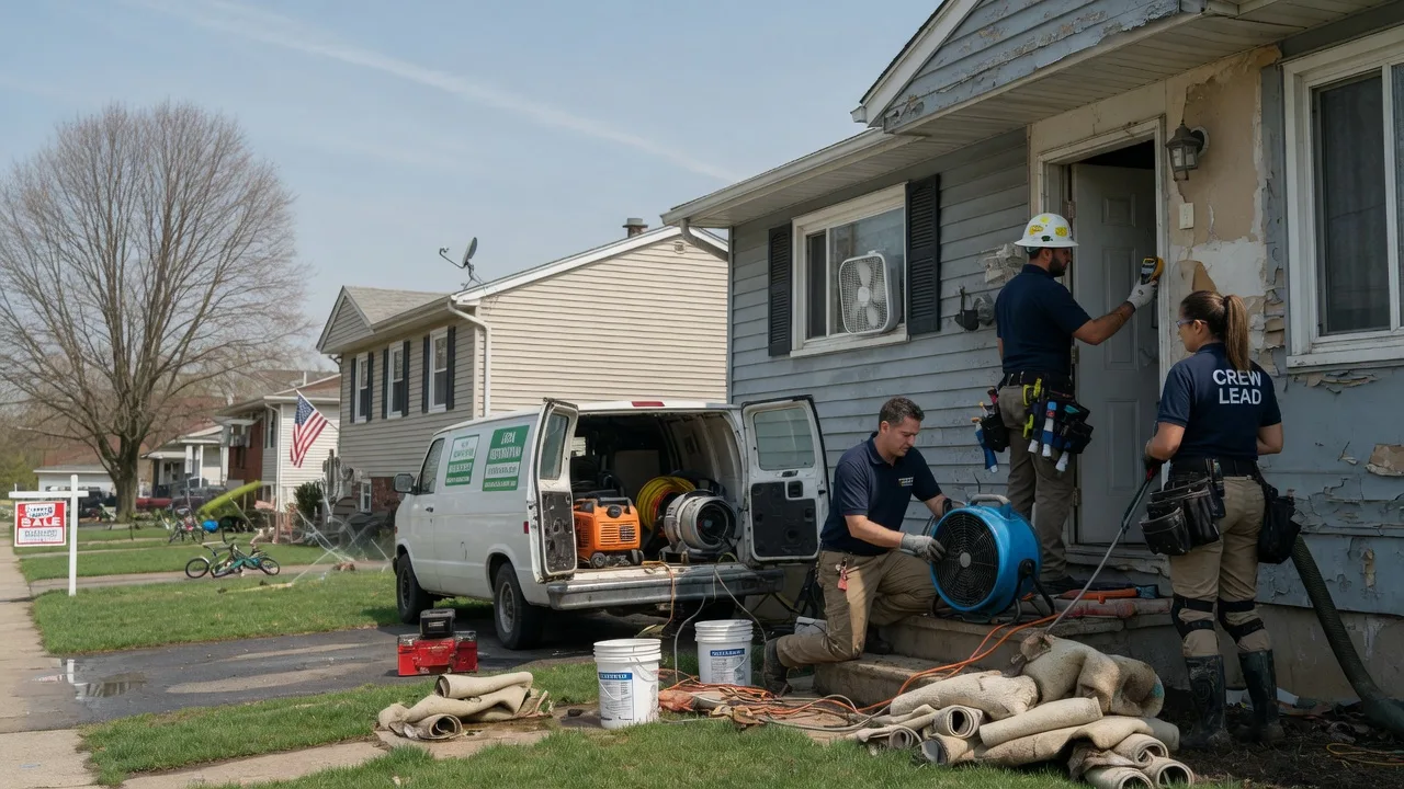 Flood Cleanup in Creal Springs, IL near me