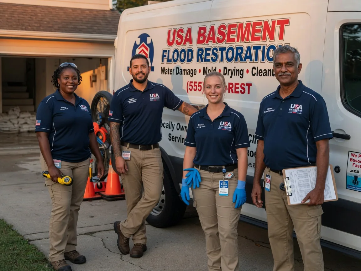 Basement Flood Cleanup company in Creal Springs, IL